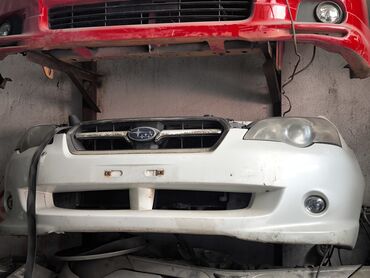 некся бампер: Алдыңкы Бампер Subaru 2004 г., Колдонулган, түсү - Ак, Оригинал