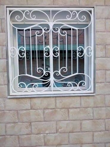 Barmaqlıqlar: Dəmir döymə pəncərə barmaqlıqları – dekorativ və təhlükəsiz həll - — 32