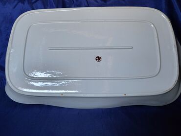 Ostalo posuđe: Oval,tanjir rucni rad,ruski 60,70te. Oval za serviranje,kolace — 10