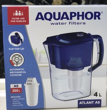 su filterleri: Su filteri "Akvafor" 💎Yenidir, orijinaldır, say çoxdur ✅4 litr