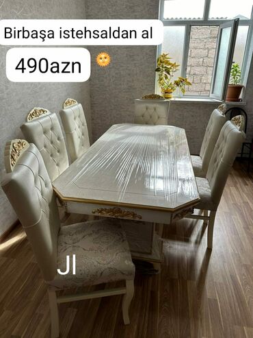 qonaq otaqi desti: Для гостиной, Новый, 6 стульев