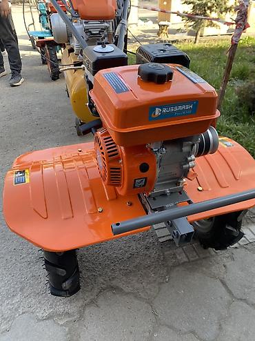 Бензиновые мотоблоки: Мотоблок RUSMASH (оранжевый) - Бензиновый двигатель, ручной запуск. - — 9
