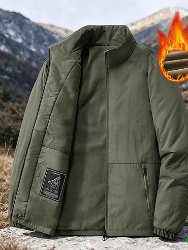 nike tech flecee: Мужская утеплённая куртка с флисовой подкладкой - Тёплая флисовая — 1