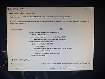 Masaüstü kompüterlər və iş stansiyaları: Gaming masaüstü kompüter seti GamingPC. Video Kart(GPU): Galax — 10