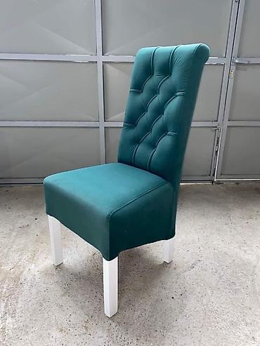 Stilske stolice: Tapacirane trpezarijske stolice sa visokim naslonom - Dizajn — 6