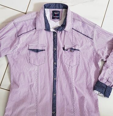 svečana košulja: Shirt L (EU 40), XL (EU 42), color - Purple