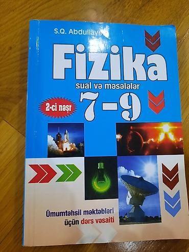 Məhsul: “Fizika – sual və məsələlər 7–9” (2-ci nəşr) Müəllif: S.Q