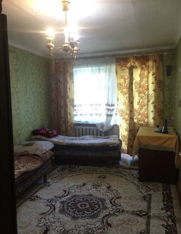 квартиры в кара балте снять: 3 комнаты, 52 м², Хрущевка, 4 этаж, Старый ремонт