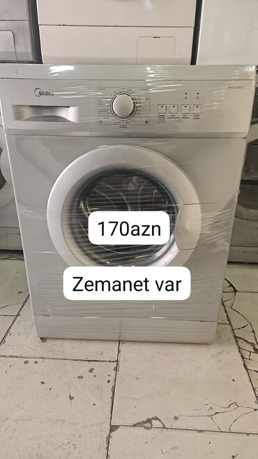 Paltaryuyan maşınlar: Midea önyükləməli paltaryuyan maşın – MF650-608QZS - Ön paneldə