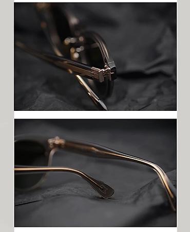 Солнцезащитные очки: Солнцезащитные очки Unbent. Новые. • Материал: Оправа из итальянского — 5