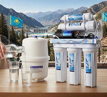 садовый фильтр: Система очистки воды «Reverse Osmosis System» с накопительным баком — 5
