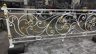dəmir deşən: H&H DOORS Dəmir dekorativ barmaqlıqlar və panel işləmələri - — 8