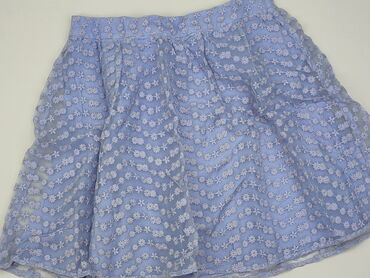 błękitna plisowane spódnice: Spódnica, Mohito, M, stan - Dobry