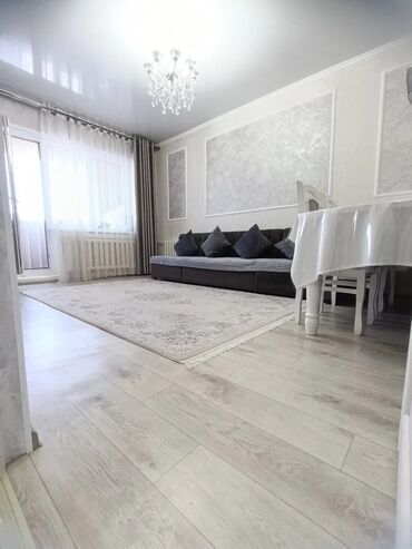 сдаю квартиру на долгий срок в аламедине: 3 комнаты, 63 м², 105 серия, 5 этаж, Евроремонт