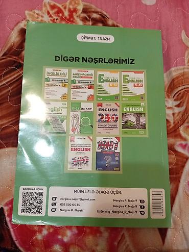 Testlər: İngilis dili üzrə qrammatik qaydalar və test toplusu. Kitabın üz — 2