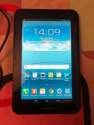чехол самсунг s8: Планшет, Samsung, память 16 ГБ, 7" - 8", Б/у, Детский