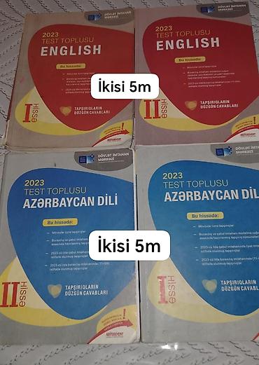 Книги и журналы: DİM test və sınaq topluları paketi Tərkib: - Riyaziyyat 2025 Test — 3
