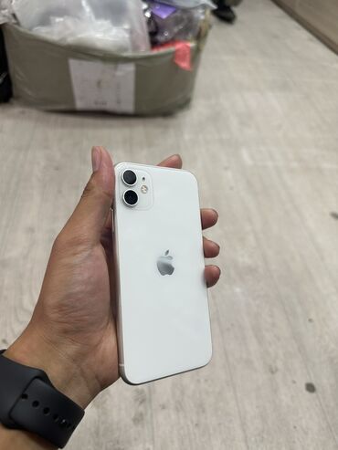 ноутбук nec: IPhone 11, Колдонулган, 128 ГБ, Ак, Коргоочу айнек, Каптама, 100 %