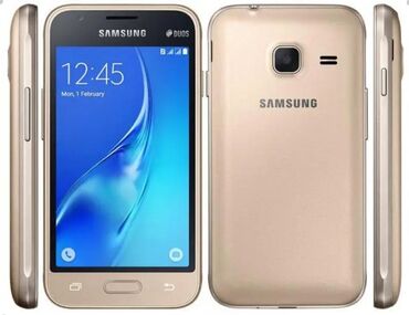 Samsung: Samsung Galaxy J1 2016, 8 GB, rəng - Qızılı, İki sim kartlı