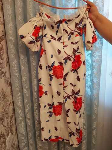 детские платья с длинным рукавом: Ziyafət donu, Midi, S (EU 36)