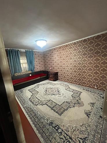комната ысык ата: 3 комнаты, 63 м², Индивидуалка, 2 этаж, Старый ремонт — 1