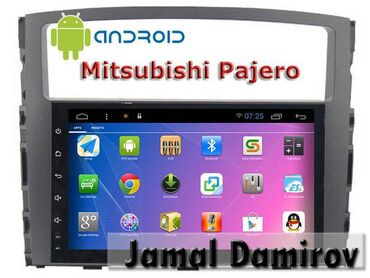 Avtomobil üçün ayaqaltı: Mitsubishi pajero ucun android dvd-monitor 🚙🚒 ünvana və bölgələrə