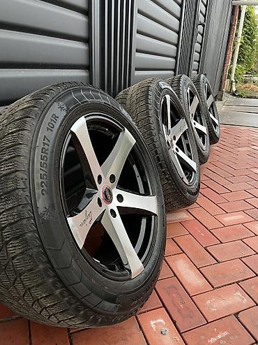 Диски: Литые Диски R 17 Vossen, Комплект, отверстий - 5, Б/у — 4