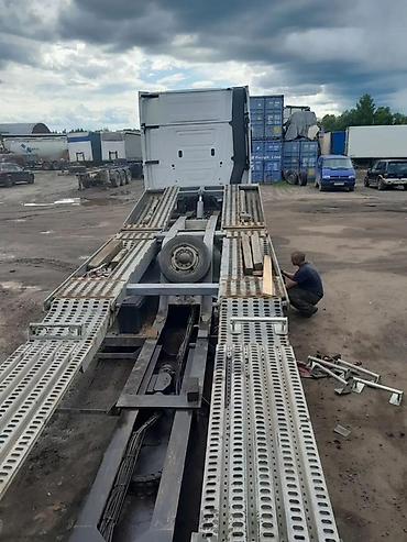 трал автовоз: Автовоз-полуприцеп для перевозки колесной техники специализированный — 7