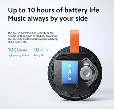 dynacord 1600 3: Xiaomi Bluetooth Speaker Essential – portativ, güclü səsli Bluetooth — 4