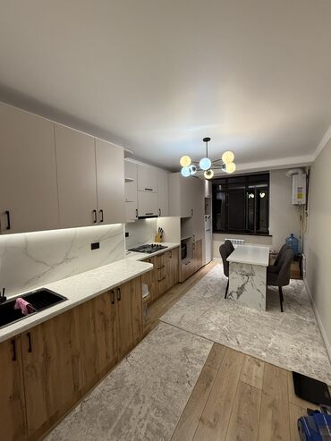 сдается 2 комнатная квартира ак орго: 2 комнаты, 60 м², Элитка, 2 этаж, Дизайнерский ремонт