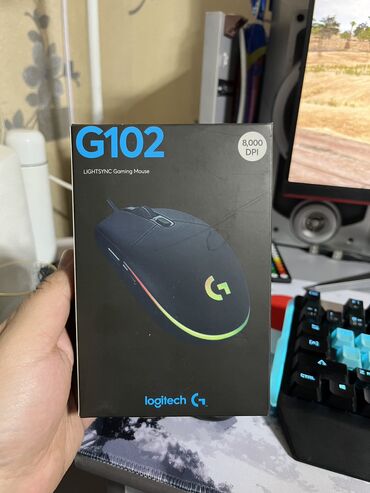 Другие комплектующие: Продаю новую игровую мышку Logitech G102 оригинал! 2000 сом