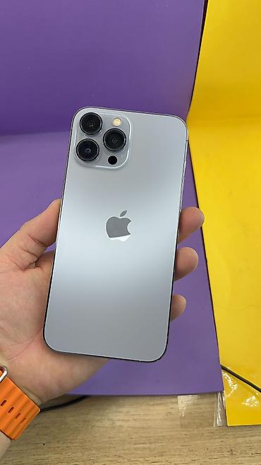 Apple iPhone: IPhone 13 Pro Max, Б/у, 128 ГБ, 87 % — 13