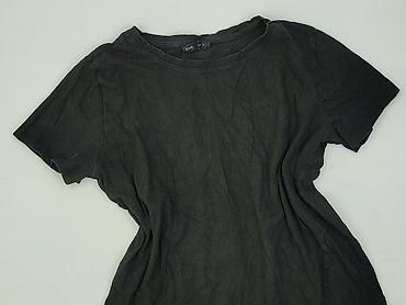 bluzki czarne basic: Sinsay, T-shirt damski, rozmiar M — 1