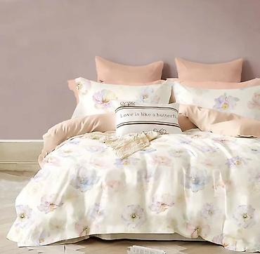 Простыни: Самая низкая цена по городу!!! Tencel!!! Роскошные комплекты с летним — 18