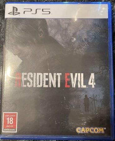 PS5 (Sony PlayStation 5): Ps5 üçün “Resident evil 4” oyun diski