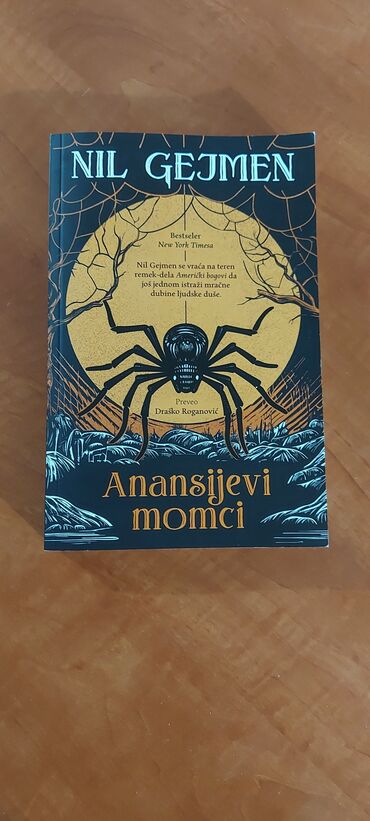 kremansko proročanstvo knjiga: Anansijevi Momci Nil Gejmen, nova