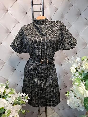 Haljine: Moderna i elegantna ženska haljina kratkih rukava od toplijeg — 2