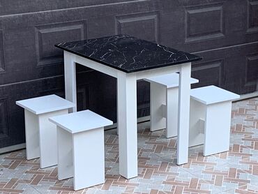 Masa və oturacaq dəstləri: Mətbəx üçün, Yeni, 4 stul — 16