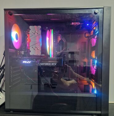 Masaüstü kompüterlər və iş stansiyaları: Oyun üçün tam set: monitor + mexaniki klaviatura + - Klaviatura: Tam — 13