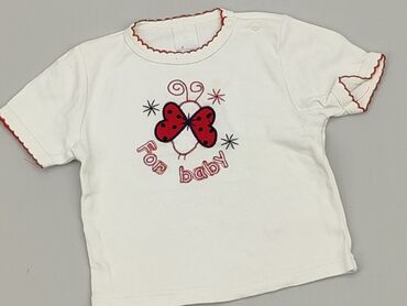 koszula biała dziewczęca 158: Koszulka, 6-9 m, stan - Zadowalający
