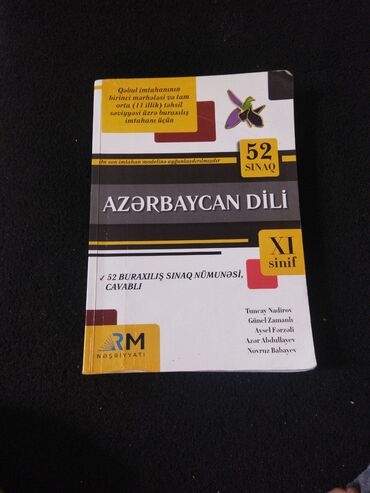 CD, DVD disklər və kassetlər: RM Azerbaycan dili Buraxılış sinaqlari yeni neşr
