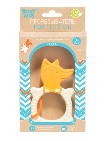 Другие товары для детей: Универсальный прорезыватель FOX TEETHER! Универсальный прорезыватель — 8