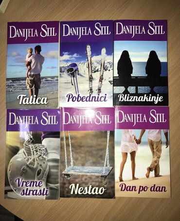 komplet knjiga za 5 razred cena: Knjige-Danijela Stil, Nora Roberts, Meri Balog Jedna knjiga-150