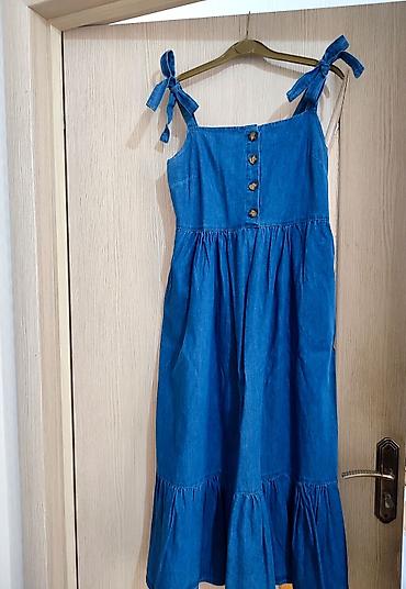 jeans salvar: TEZE!Cins sarafan 60 azn alinib geyinilmeyib. S-M-L — 2