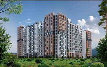 Продажа квартир: 2 комнаты, 77 м², Элитка, 12 этаж, ПСО (под самоотделку)