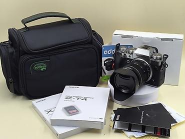 Fotokameralar: Fujifilm X‑T4 fotoaparat dəsti Kamera yenidir, istifadə edilməyib — 1