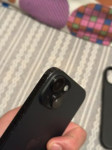 iphone se 2016: IPhone 15, Б/у, 128 ГБ, Черный, Чехол, 79 % — 8