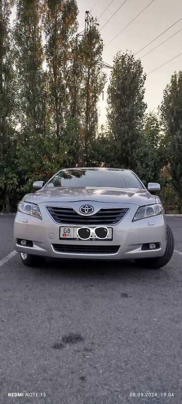 приу: Toyota Camry: 2008 г., 2.4 л, Автомат, Бензин, Седан