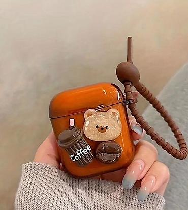 чехлы на аирподс 2: AirPods üçün şirin dizaynlı qoruyucu qablar - Uyğunluq: AirPods 1/2 — 10