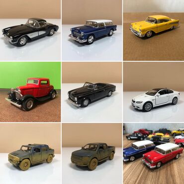 Avtomobil modelləri: Retro modeller welly .kinsmart